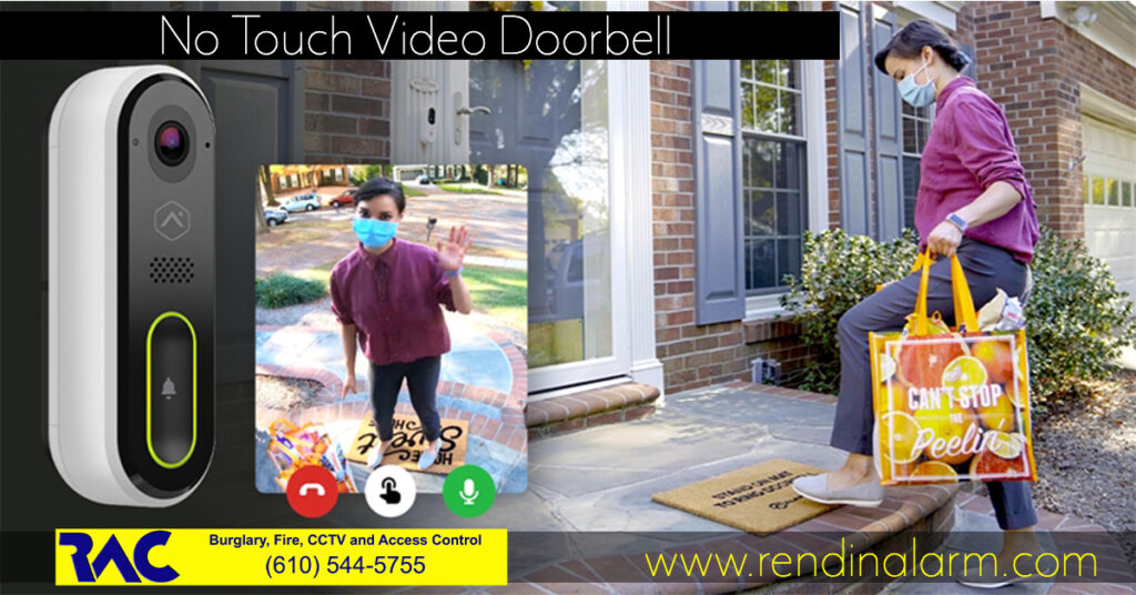 No Touch doorbell, touchless video doorbell